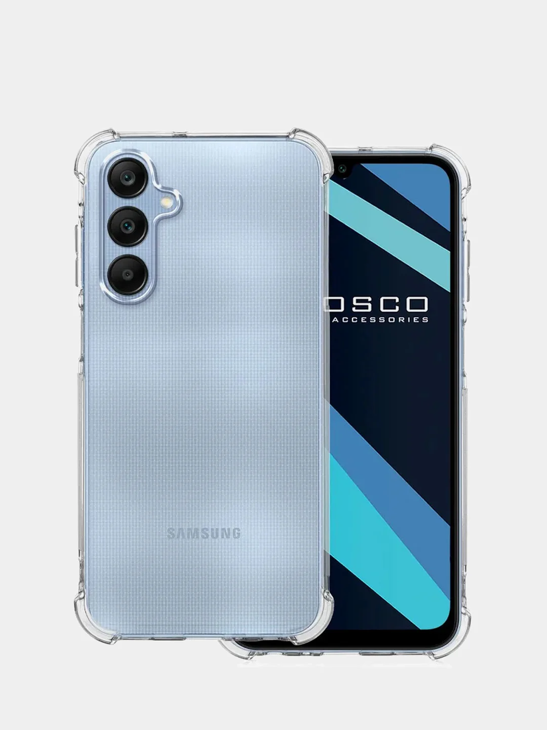 Чехол для Samsung Galaxy A25 (Самсунг Галакси А25) прозрачный