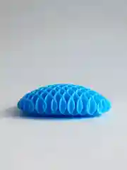Голубой антистресс Волшебный червяк, Morf Fidget Worm, фиджет сетка, Волшебный червь