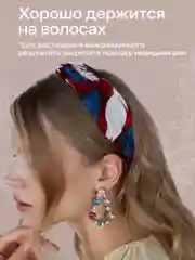 Синий повязка на голову женская JewelryMeverly, повязка для девочки