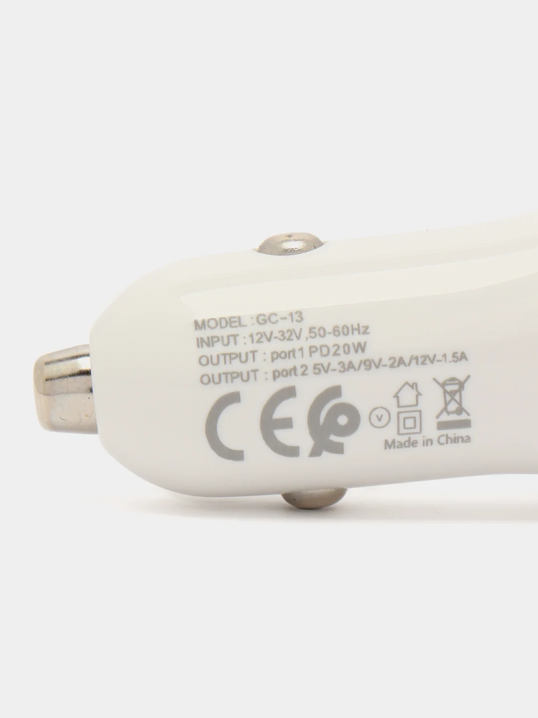 Автомобильное зарядное устройство 38W Type-C USB
