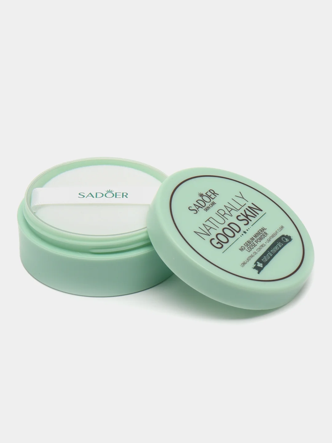 Бирюзовый минеральная бесцветная рассыпчатая пудра для лица Mineral Loose Powder, 5 г