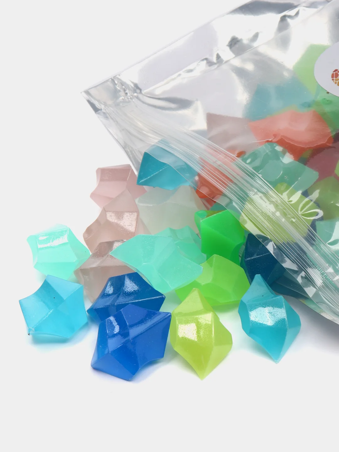 Светящиеся камни, 50 шт, 1,8х2,5 см, COLOR Si