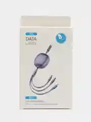 Бежевый универсальная зарядка кабель, 3 в 1, usb type-c iphone