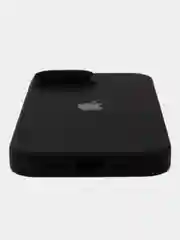 Индиго iphone 15, Айфон 15 чехол матовый Silicone case объёмный с принтом для iPhone 15
