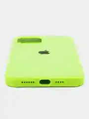 Лайм чехол для iPhone 12 Pro Max (Silicone Case)