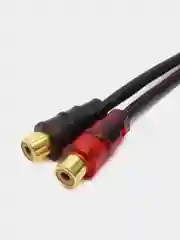 RCA Y кабель межблочный 1 папа 2 мама