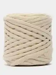 Молочный шнур для макраме, 100% хлопок, 50 м, 6 мм, пряжа, нитки для плетения панно, бело-молочный