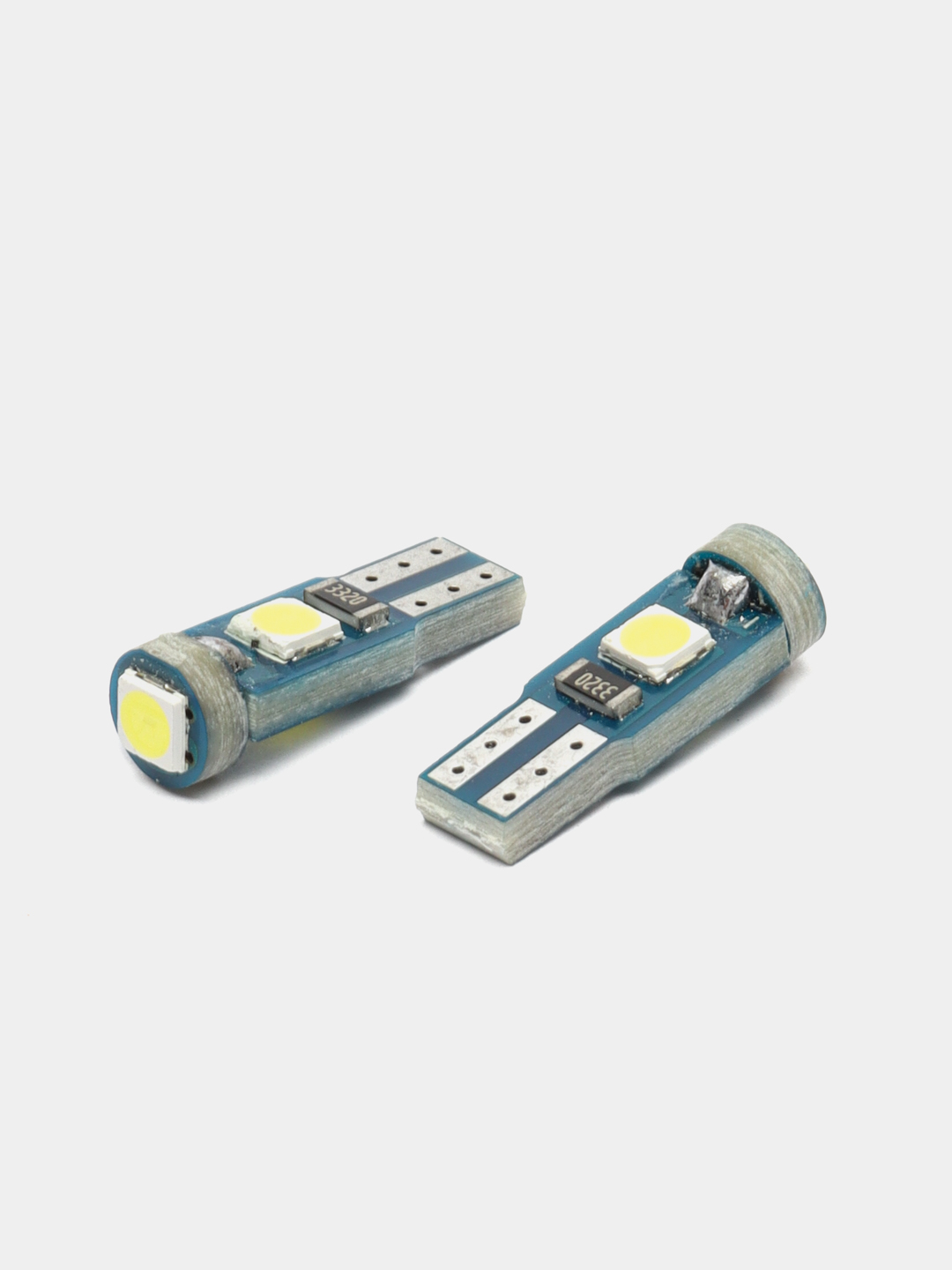 Белый лампочка щитка приборов Т5 LED 3SMD, 12V, W1.2W