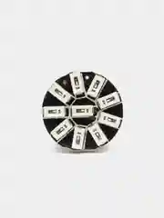 Синий лампа габаритов Т10 LED 34SMD, 12V, W5W