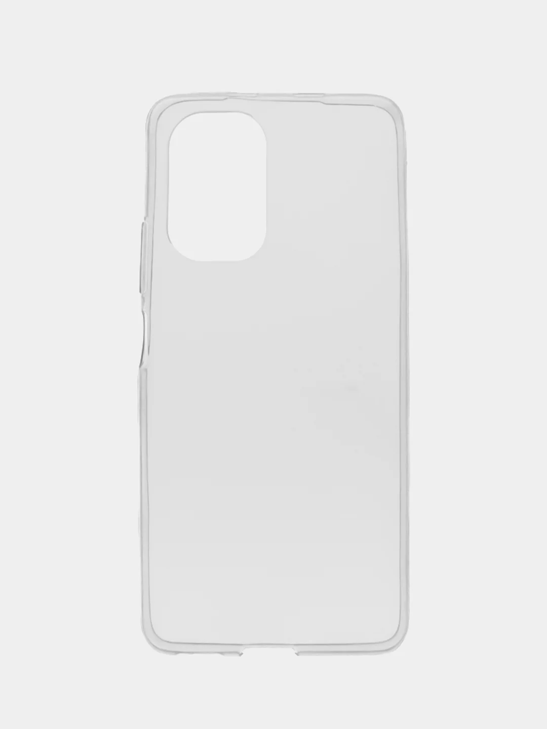 Чехол для Xiaomi Poco F3 силиконовый прозрачный