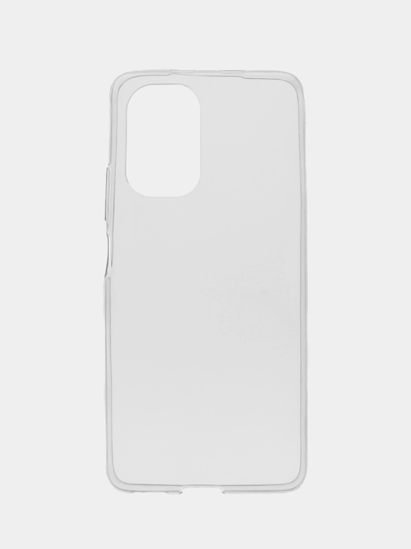 Чехол для Xiaomi Poco F3 силиконовый прозрачный