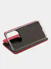 Красный чехол-книжка для Tecno Spark GO 2024 / Spark 20 / 20C / Infinix Smart 8 / 8 Plus / Hot 40i