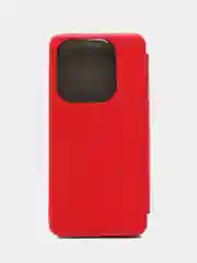 Красный чехол-книжка для Tecno Spark GO 2024 / Spark 20 / 20C / Infinix Smart 8 / 8 Plus / Hot 40i