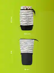 Белый пенал школьный с молнией Parchment, пенал трансформер