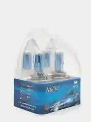 Лампа галогеновая (комплект из 2 шт.) Naite Super White + 50% BOX H1, H4, H7