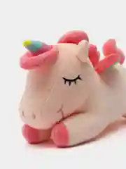 Розовый мягкая игрушка "Единорог" (Unicorn), белый и розовый, 30 см / Плюшевая игрушка "Единорог"