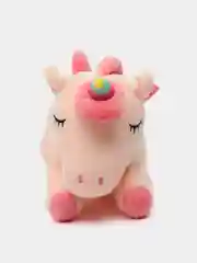 Розовый мягкая игрушка "Единорог" (Unicorn), белый и розовый, 30 см / Плюшевая игрушка "Единорог"