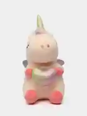 Розовый мягкая игрушка "Единорог", Unicorn, белый, 25 см, плюшевая игрушка "Единорог. Единорожка"