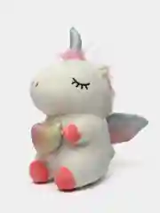 Розовый мягкая игрушка "Единорог", Unicorn, белый, 25 см, плюшевая игрушка "Единорог. Единорожка"
