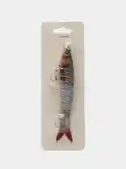 Голубой воблер 8-секционный 3D / свимбейт / воблер составной / воблер на щуку / swimbait / приманка