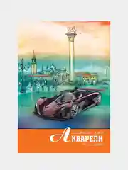 Бумага для акварели Апплика, А4, 180 г/м2, 10 листов, 3 штуки