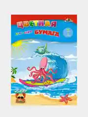 Цветная бумага Апплика, 16 листов, 8 цветов, А4, офсетная, 10 штук