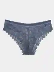 Голубой трусы слипы женские кружевные, 8 цветов