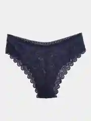 Синий трусы слипы женские кружевные, 8 цветов