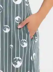Оливковый платье женское, хлопок, большие размеры