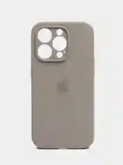 Серый силиконовый чехол для iPhone X 11 12 13 14 15 Pro Max