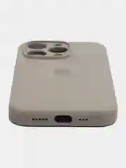 Серый силиконовый чехол для iPhone X 11 12 13 14 15 Pro Max