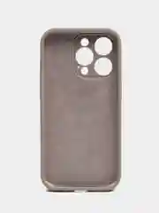 Серый силиконовый чехол для iPhone X 11 12 13 14 15 Pro Max