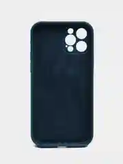 Синий меланж силиконовый чехол для iPhone X 11 12 13 14 15 Pro Max