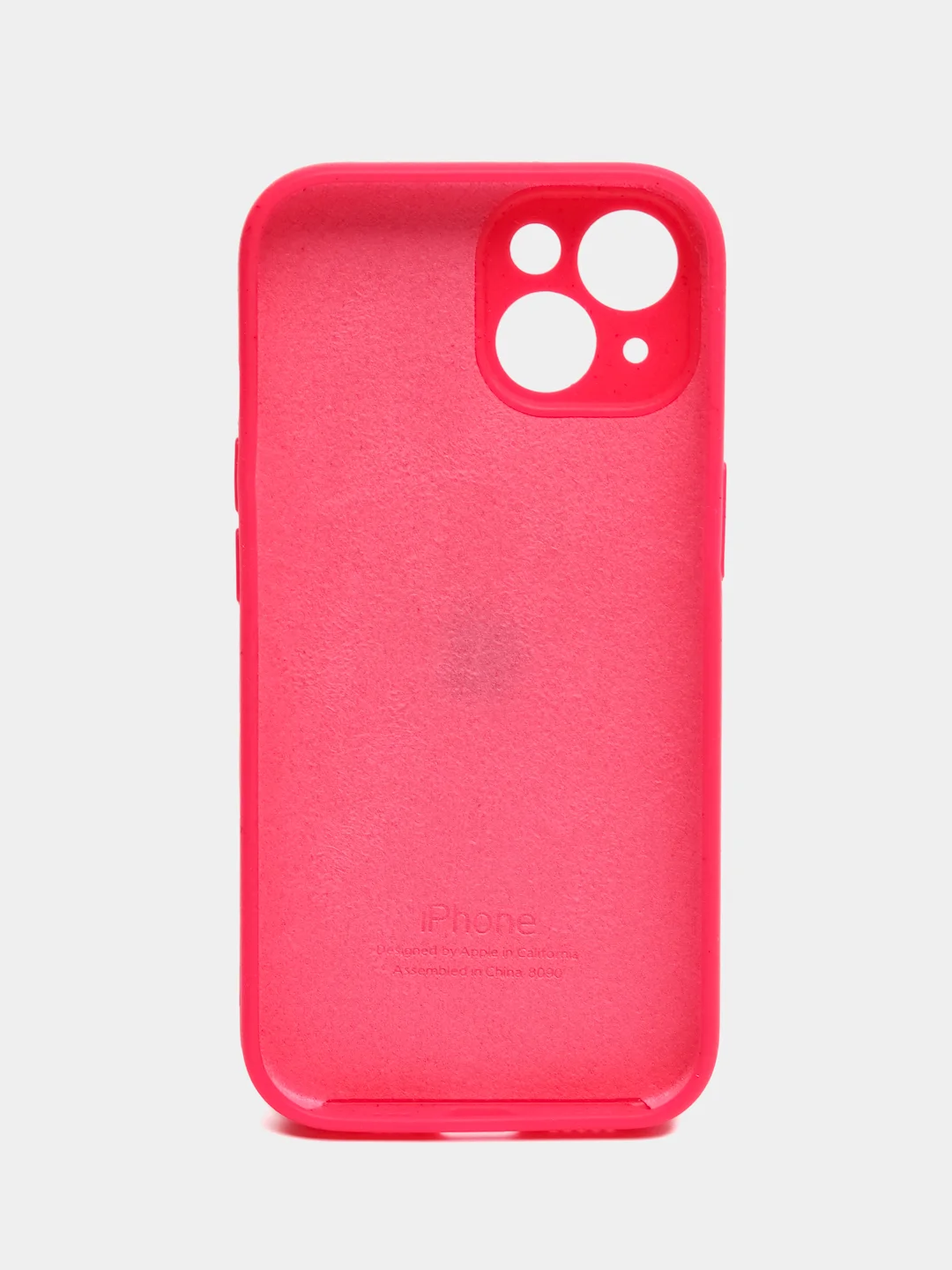Фуксия силиконовый чехол для iPhone X 11 12 13 14 15 Pro Max