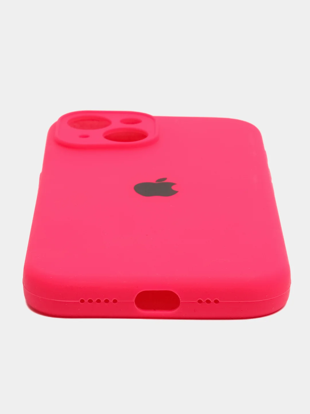 Фуксия силиконовый чехол для iPhone X 11 12 13 14 15 Pro Max