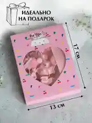 Розовый подарочный набор детских резинок и заколок для волос, для девочки