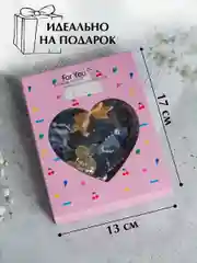 Синий подарочный набор детских резинок и заколок для волос, для девочки