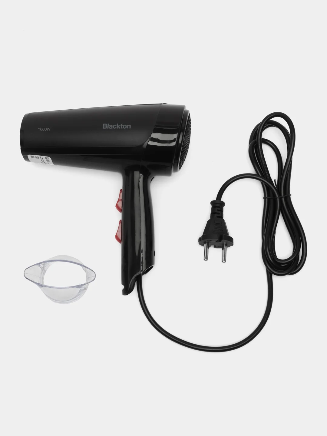 Черный фен для волос Blackton Bt HD1002C