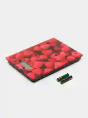 Красный весы кухонные электронные  BLACKTON Bt KS1007