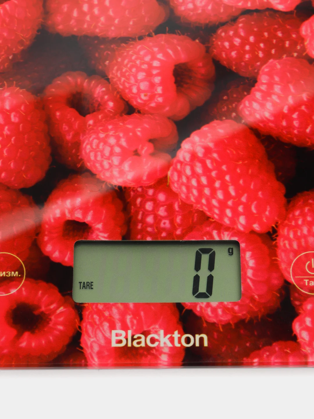 Красный весы кухонные электронные  BLACKTON Bt KS1007