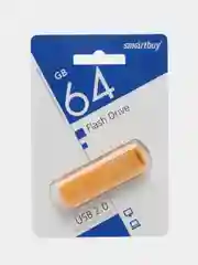 Желтый флеш-накопитель USB SmartBuy