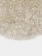 Серый металлик бисер мелкий, стекляный 10/0, 2.3мм, разноразмерный, 10г
