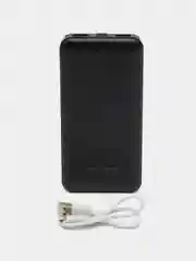 Черный повербанк для быстрой зарядки MAIMI Mi1 10000mAh 2USB/Micro/Type-C (Черный)