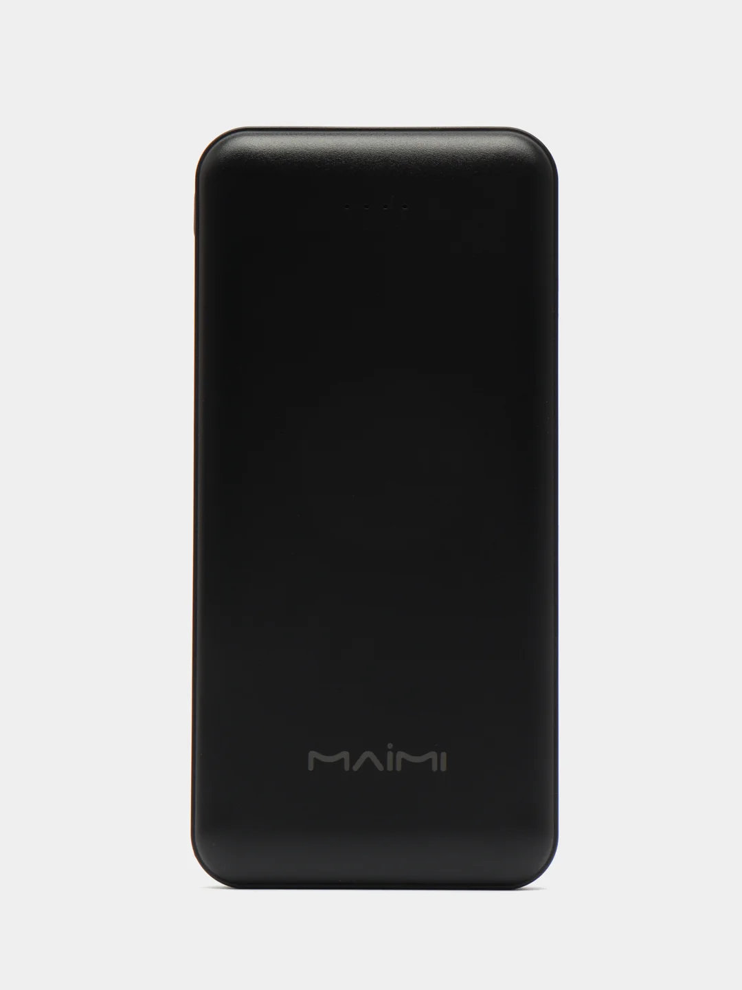 Черный повербанк для быстрой зарядки MAIMI Mi1 10000mAh 2USB/Micro/Type-C (Черный)