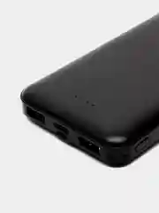Черный повербанк для быстрой зарядки MAIMI Mi1 10000mAh 2USB/Micro/Type-C (Черный)