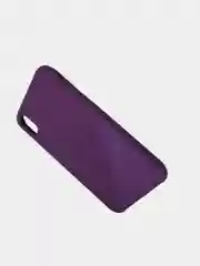 Пурпурный чехол iPhone XS Max Silicone case