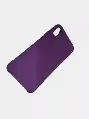 Пурпурный чехол iPhone XS Max Silicone case