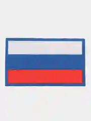 Синий нашивка, термонашивка, шеврон, флаг страны (термонашивка / нашивка / заплатка на одежду )