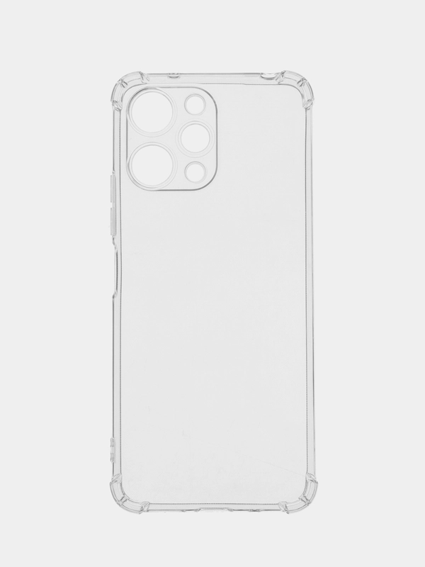 Силиконовый чехол для Xiaomi Redmi 12 4G, противоударный, прозрачный, ( редми 12 )