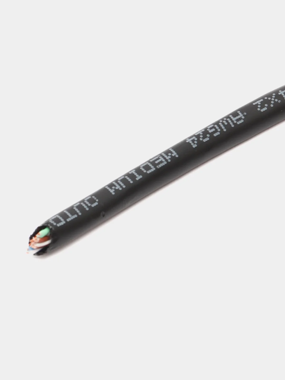 Внешний интернет кабель. Витая пара UTP 4 пары, Cat.5е PE 24AWG